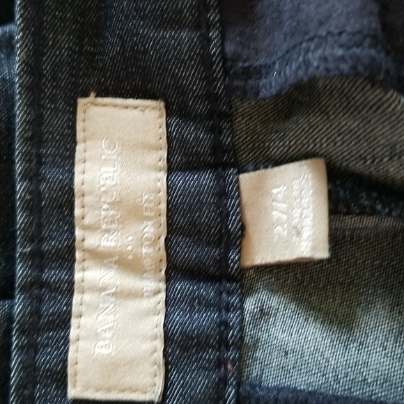 Banana Republic Ankle Pants in Jean and Gray-Black Geometric Print - Picture 6 of 6